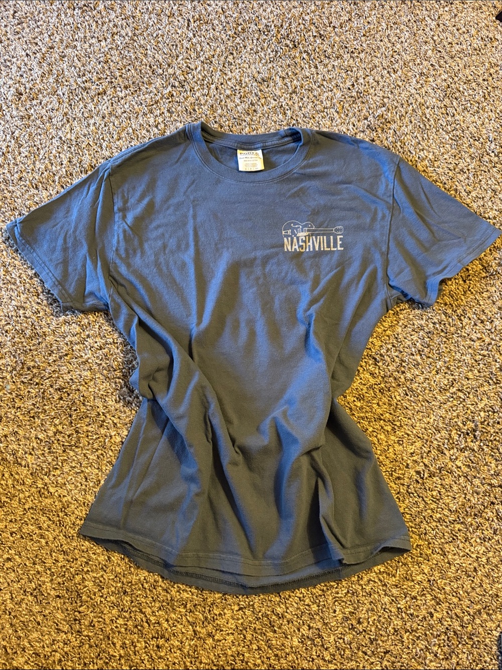 Nashville Graphic Crewneck T-Shirt - Blue